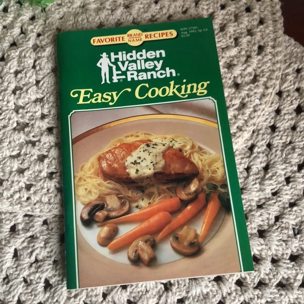 1992 Hidden Valley Ranch Easy Cooking Recipe Book